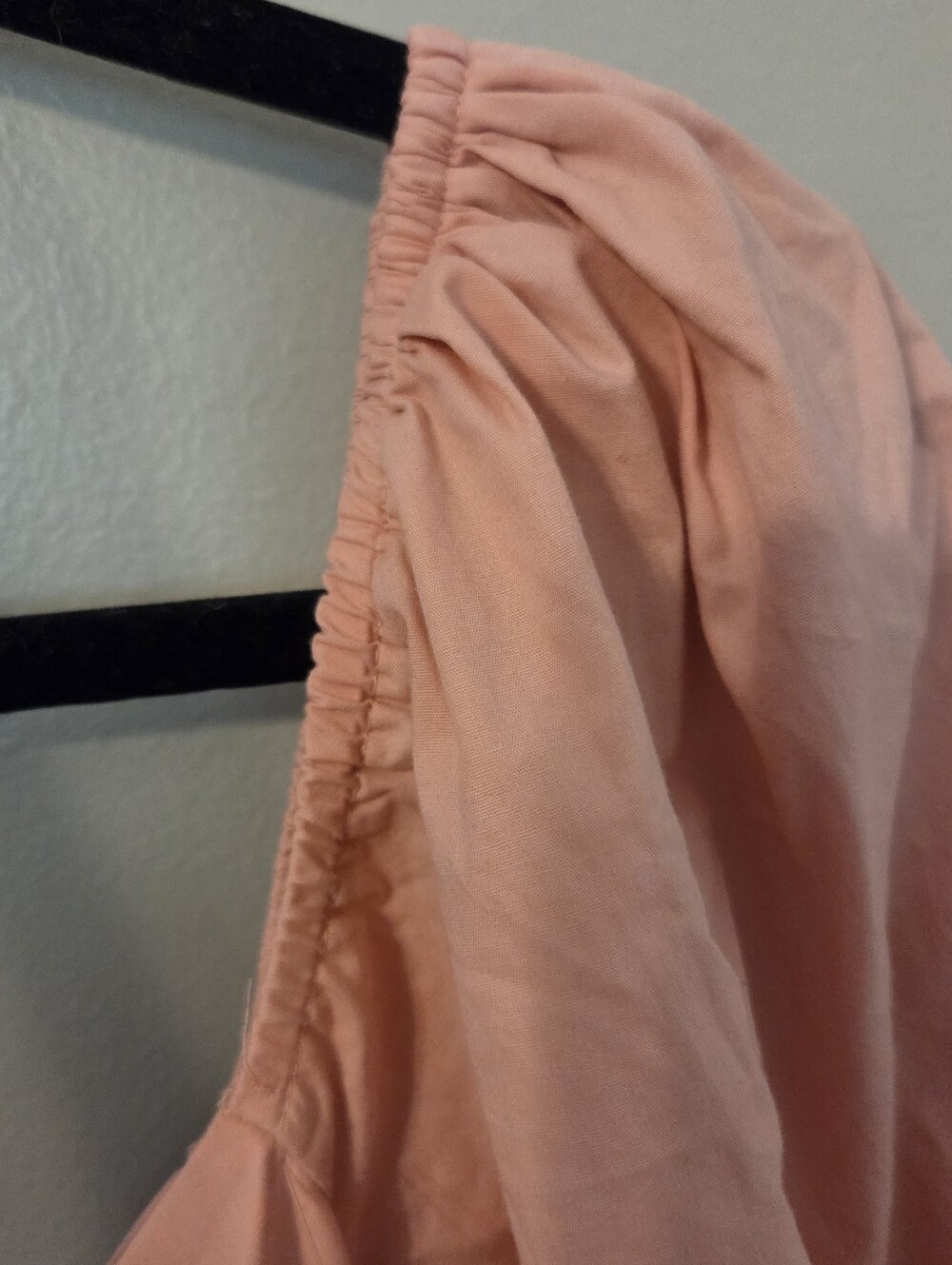 Abercrombie & Fitch Women's Pink Puff Sleeve O-Ring Cutout Midi Dress Sz S - Picture 7 of 11